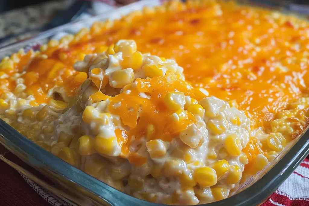 Cream Cheese Corn Casserole