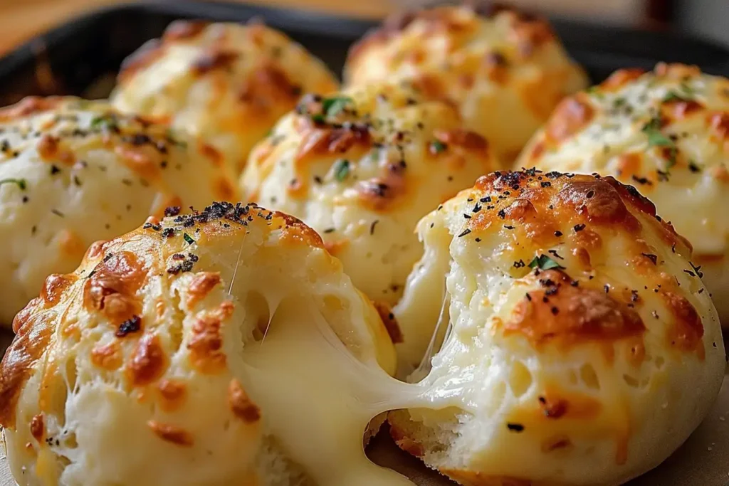 Gooey Mozzarella Biscuit Bombs