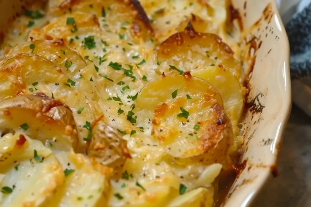 Slow Cooker Lipton Onion Potatoes