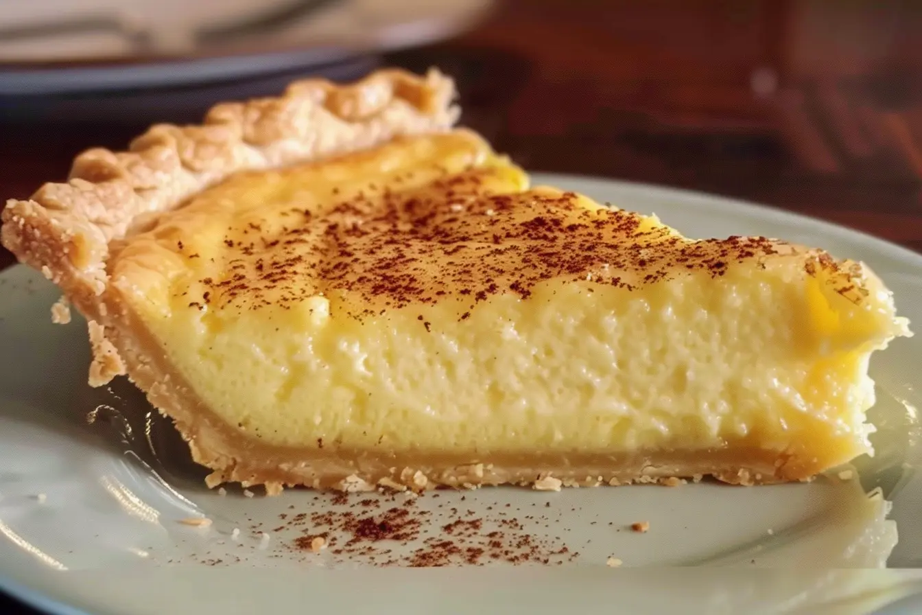 The Old Fashioned Custard Pie
