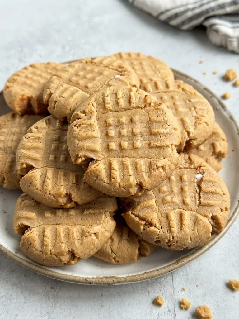 4-Ingredient Cake Mix Peanut Butter Cookies
