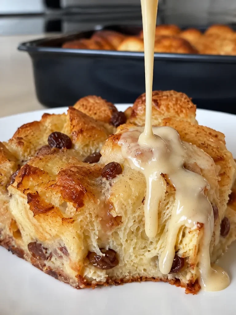 Cinnamon Raisin Bread Pudding